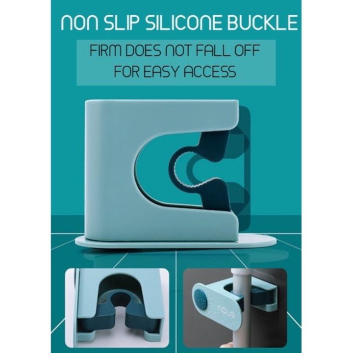 Non-Marking%20Mop%20Holder/%20Broom%20Clip%20Household%20Hook%20Hanger%20Free%20Punching%20Bathroom%20Wall%20Bracket%20Adhesive%20Storage%20-%20Image%206