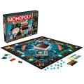 New Monopoly bord game Super Electronic Board Game, Electronic Banking Unit, Choose Your Rewards, Cashless Gameplay Tap Technology, for Ages 8 and Up,Box English electronic monopoly. 