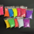 (Shiny Under UV Light)10gr Yellow Color Fluorescent Powder Phosphor Pigment For Paint Printing Soap Neon powder Nail Art Polish.