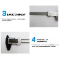 Digital Vernier Caliper 6 Inch 0-150mm Stainless Steel Caliper LCD Electronic Carbon Fiber Altimeter Micrometer Measuring Tool-D.