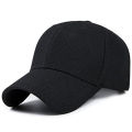 Solid Black Stylish Cap for Men.