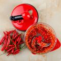 High-capacity Multi-function Kitchen Manual Food Processor Meat Grinder Vegetable Chopper Shredder Cutter Egg Blender-1500ml Red recommend.