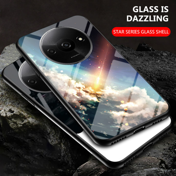 For%20Redmi%20A3%20Case%20Couple%20Starry%20Moon%20Mirroe%20Glass%20Protector%20Meteor%20Start%20Cover%20For%20Redmi%20A3%20Back%20Cover%20Phone%20Cases%20-%20Image%202