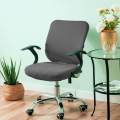 Elastic Office Chair Seat Covers Stretchable Chair Slipcover Dark Blue. 