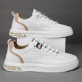 White Shoes 2023 Men's Shoes Summer New Breathable Men's Casual Sneakers All-Match Fashion Shoes Men's Fashion.