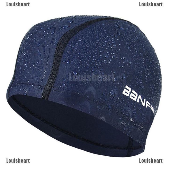 LHPH%20Waterproof%20Fabric%20Protect%20Ears%20Long%20Hair%20Sports%20Swim%20Pool%20Hat%20Shark%20Swimming%20Cap%20joie%20-%20Image%207
