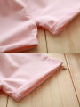 Red Black Pink White Baby Shorts Toddler Boys Girls Cotton Shorts Summer Kids Sport Short Pants Children's Clothing Outfits 1-7T.
