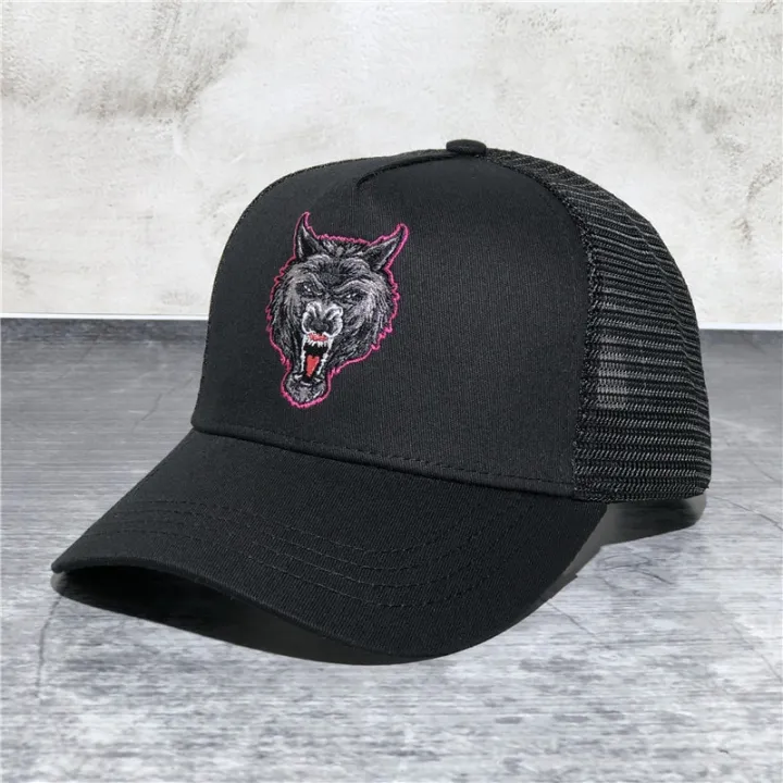 2022%20Summer%20Breathable%20Mesh%20Baseball%20Cap%20Women%20Men%20Snapback%20Trucker%20Hat%20Tiger%20Cat%20Embroidery%20Hip%20Hop%20Casquette%20Animals%20bone%20-%20Image%202