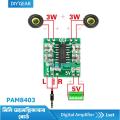 PAM8403 Digital Amplifier 3W + 3W Stereo Class D Amplifier Board Use to Mini Bluetooth Audio Receiver Board FM MP3 MP5 Audio Decoder Board and other DIY Projects.