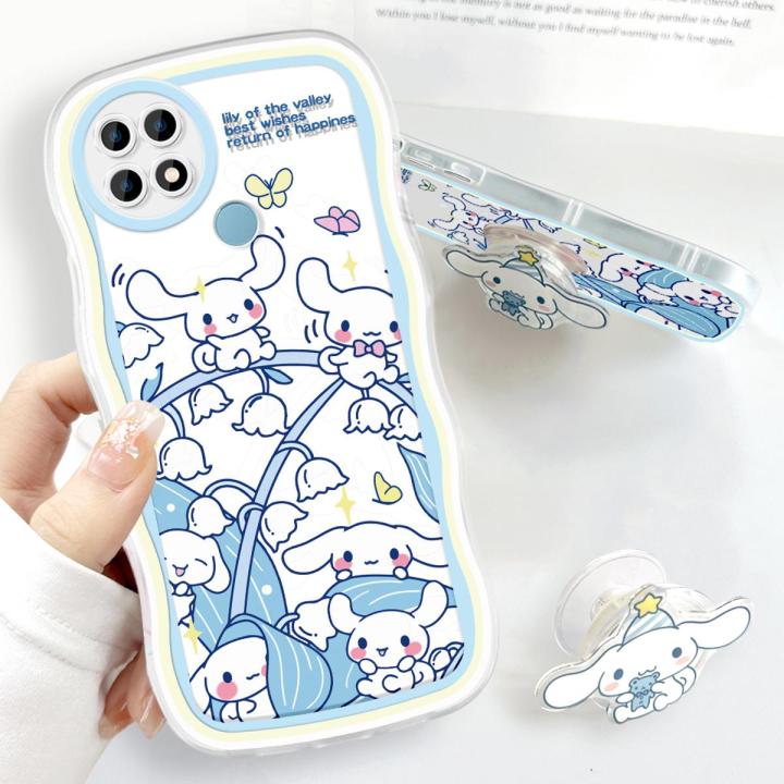 TA%20for%20OPPO%20A15%20A15S%20Back%20Cover%20Cute%20Melody%20Kuromi%20Fashion%20Wavy%20Phone%20Case%20With%20Free%20Holder%20Camera%20Protection%20Transparent%20TPU%20Soft%20Cover%20for%20Girls%20-%20Image%202