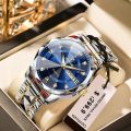 BINBOND Top Brand Luxury Man Wristwatch Waterproof Luminous Date Week Men Watches Stainless Steel Quartz Men's Watch Male reloj.