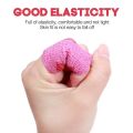 4-Sizes Multipurpose Heart Printed Self-Adhesive Bandage Soft Non-woven Elastic Sports Wrap Tape for Finger Joint Knee.