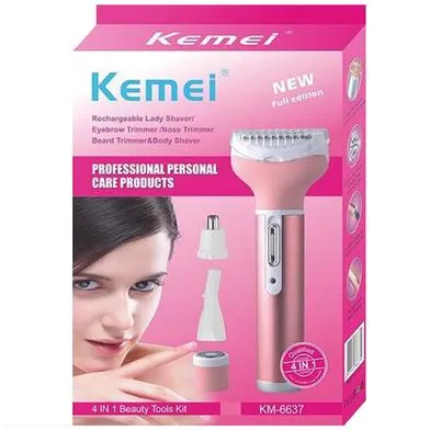 Kemei%20KM-6637%20Multi-Functional%204%20In%201%20Rechargeable%20Lady%20Body%20Shaver%20-%20Image%205