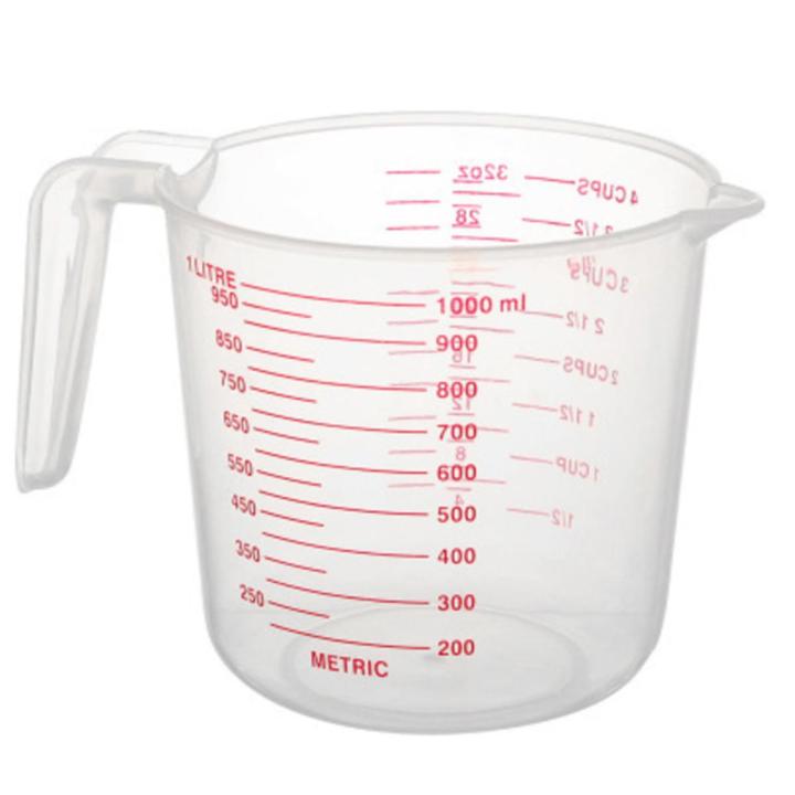 1000Ml Measuring Cup Baking Tool Kitchen Tool High Quality Plastic Measuring Cup Tool Cup with Scale , Measuring cup
