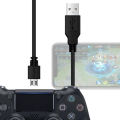 For ps4 slim/pro USB Charging Cable Data Transmission Charger Cord Power Adapter. 