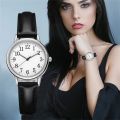 Japan Movement Women Quartz Fine Watch Easy To Read Arabic Numerals Simple-Dial часы женские наручные relogios feminino 손목시계.