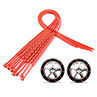 10Pcs 92cm Snow Rain Mud Car Automobiles Wheel Tyre Nylon Anti-skid Chains Belt. 