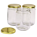 Glassware food jar , glass jar 500 gm ( 3 pieces). 