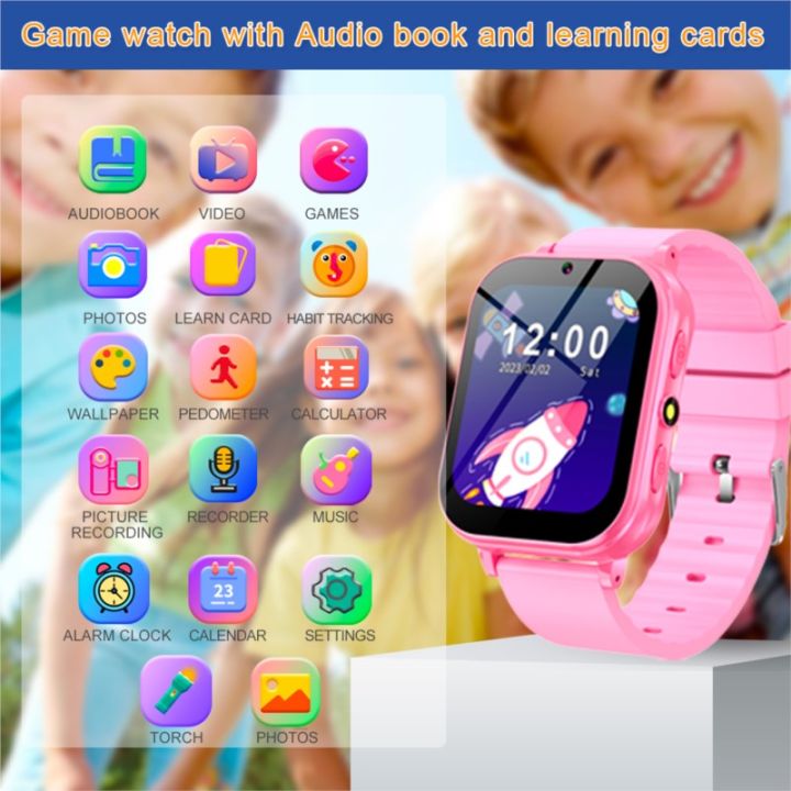 A18 Game Kids Smart Watch Music Play Flashlight 22 Games