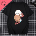 Bubu Dudu hangaii Pure cotton T Shirt Funny Comic Anime couple Top Graphic Comic Manga Unisex Summer Clothes Harajuku cartoons.
