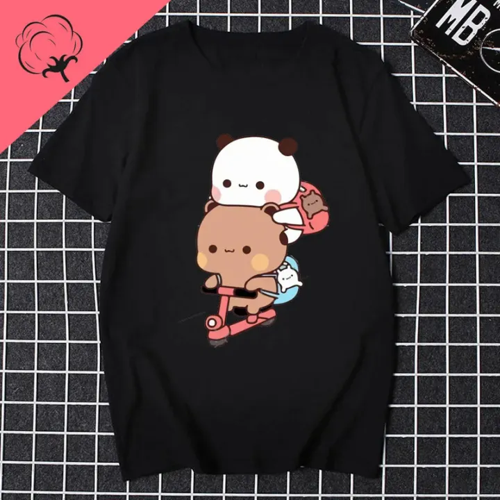 Bubu%20Dudu%20hangaii%20Pure%20cotton%20T%20Shirt%20Funny%20Comic%20Anime%20couple%20Top%20Graphic%20Comic%20Manga%20Unisex%20Summer%20Clothes%20Harajuku%20cartoons%20-%20Image%203
