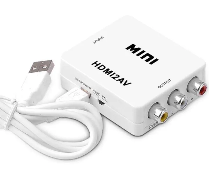 MINI%20HDMI%20to%203RCA%20CVBS%20Composite%20Video%20AV%20Converter%20Adapter%20TV%20PS3%20VHS%20VCR%20DVD%20-%20Image%203
