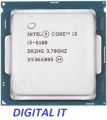 Core i3-6100 6th Gen 3MB Cache 3.70GHz Processor 110 MOTHERBORD SUPPORTED. 