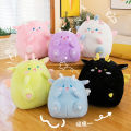 Cute chubby dragon cute little monster dun dun dragon plush toy boy and girl birthday gift dinosaur doll. 