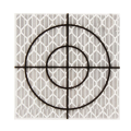 NXFDSIOZ 300Pcs Prism Measurement Reflector Sheet Reflective Tape Target Total Station Tunnel Survey 40X40mm. 