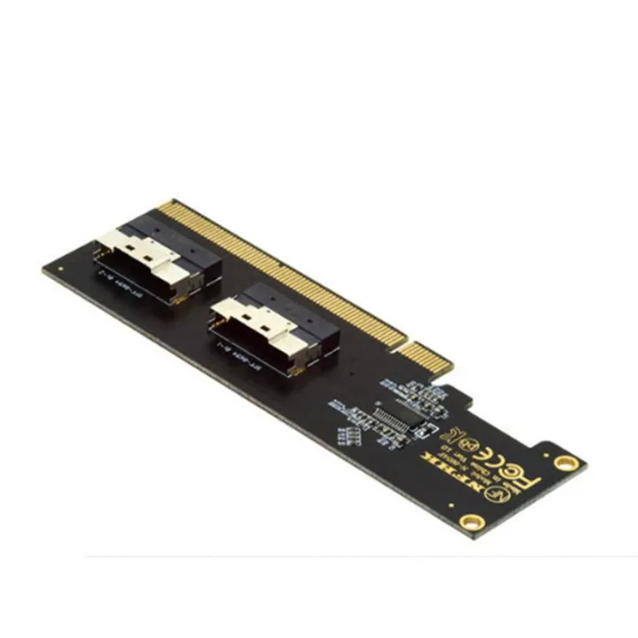 XHHDQES%20PCIe%204.0%20X16%20to%204%20Ports%20NVMe-Compatible%20Expansion%20Card%20PCI-E%20Gen4/3%20SlimSAS%208I%20SFF8654%20Graphics%20Card%20Adapter%20-%20Image%205