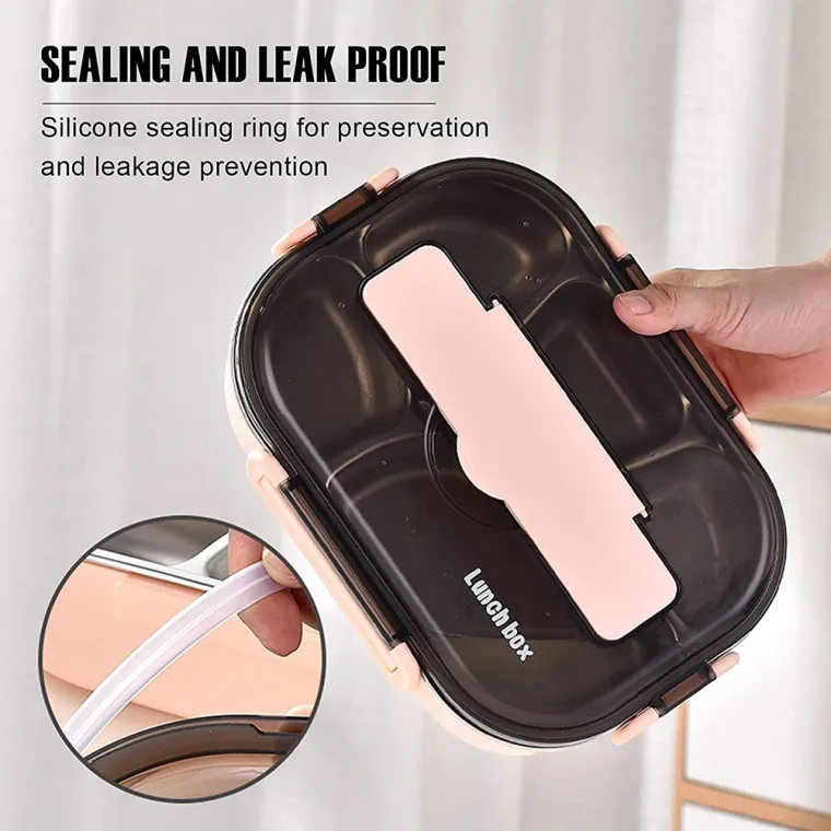 1.5L Bento Boxes for Student, Thermal Insulation Bento Lunch Box Tableware Set,Lunch Containers for Kids Lunch Box,3