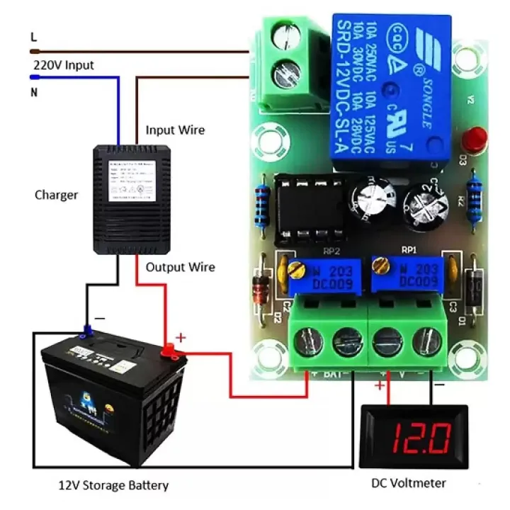 XH-M601%20Battery%20Charging%20Control%20Board%2012V%20Intelligent%20Charger%20Power%20Supply%20Panel%20Automatic%20Charging/Stop%20Power%20Regulator-%20Solar%20Charge%20Controller%20Module%20-%20Image%202