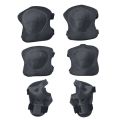 6Pcs/set Running Comfort Biking Skating Thicken Wrist Elbow Protectors Sports Protective Pads Kids Knee Pads. 