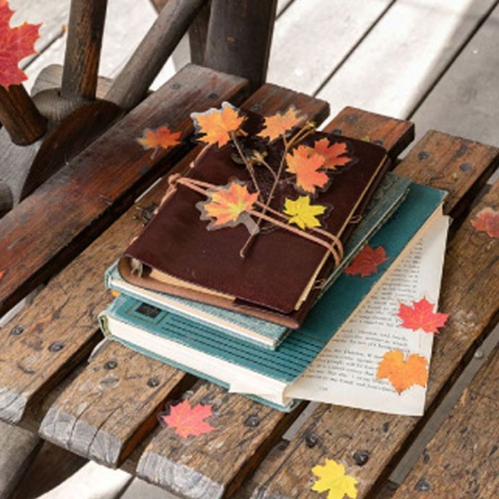 40PCS%20Green%20Leaf%20Maple%20Leaves%20Leaf%20Stickers%20Nature%20PET%20Scrapbook%20Stickers%20DIY%20Style%20Diary%20Stickers%20Album%20Journal%20-%20Image%203