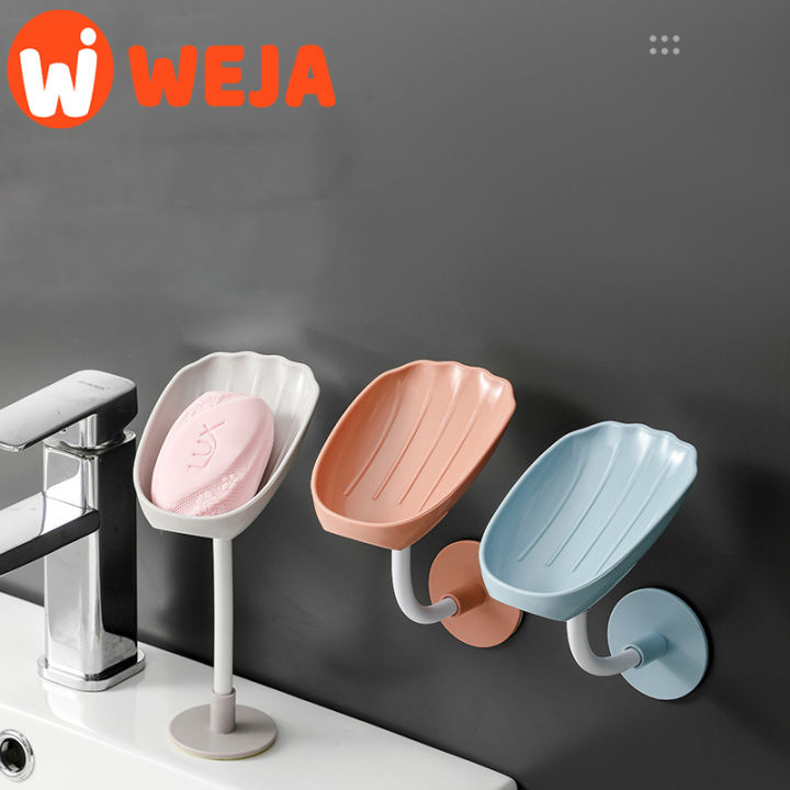Soap Rac Square Soap box soap rack drain hole-free home bathroom bathroom vertical ...