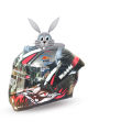 Vega Bolt Bunny Helmet - Black. 