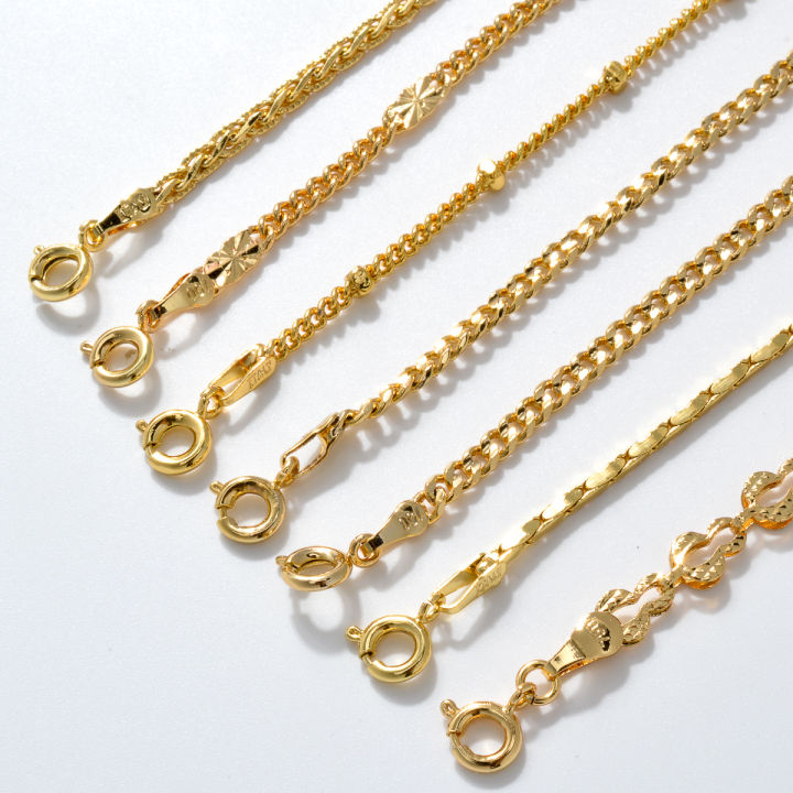 Popular%20various%20styles%20of%2018K%20gold%20plated%20jewelry%20minimalist%20hip%20hop%20Cuban%20Figaro%20chain%20twisted%20simple%20flat%20chain%20necklaces%20-%20Image%205