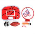 150 cm Height Adjustable Kids Mimi Basketball Hoop Rim Net Set Backboard Basket Ball 72-150cm Red Basketball Hoop+Basketball+Pump. 