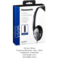 Panasonic Headphones, On-Ear Lightweight Earphones with Microphone and XBS for Extra Bass and Clear, Natural Sound, 3.5mm Jack -. 