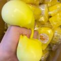 Simulation Cheese Squishy Toys Mochi Cute Soft 3D Yellow Dessert Squeeze Party Favors Stress Relief Sensory Fidget Toys Gifts.