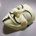 1Pcs/set Halloween Party Mask V for Vendetta Mask Bape Full Face Mask Anonymous Guy Fawkes Fancy Dress Adult Costume 1pc. 