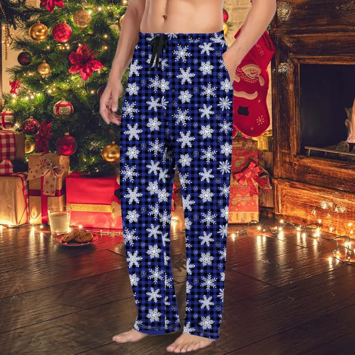 Comfortable%20Slip%20Christmas%20Mens%20Casual%20Pants%20Pajama%20Pants%20With%20Drawstring%20And%20Pockets%20Christmas%20Gift%20-%20Image%205