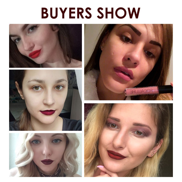 FOCALLURE%20Waterproof%20Lip%20Gloss%20Matte%20Velvet%20Long%20Lasting%20Nude%20Non-Stick%20Cup%20Liquid%20Lipstick%20Women%20Lips%20Makeup%20Cosmetics%20-%20Image%203