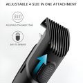 HTC AT-525 Professional Hair Clipper with 4 Length Settings, Hair Trimmer self-Sharpening Steel Blades, Easily use, , Black.