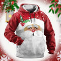 New 3D Santa Claus Xmas printing hoodies kids Xmas Merry Christmas fashion hooded sweatshirts women funny hoodie pullovers tops. 