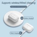 High Quality Type-C Interface Wireless Charging Case For Airpods Pro 1 2 3 gen Box Replace Original Charger compartment. 