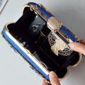 Mini Silver Bag Women's Tendance 2023 Luxury Handbag Crystal Wedding Clutch Bags for Bride Diamond Mobile Phones Shoulder Purse.