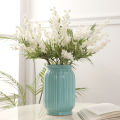 38cm Acacia Artificial Flowers Yellow Mimosa Spray Cherry Fruit Branch Wedding Home Table Decoration Flower.