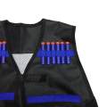 Kids Tactical Vest Kits For Nerf Guns N-Strike Elite SeriesKids Toy Bullet Dart Ammo Storage Vest Play Game Accessory. 