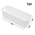 1/3pcs Desktop Storage Box Dormitory Sundries Plastic Cosmetic Storage Box Bathroom Kitchen Sorting Storage Basket Bins.